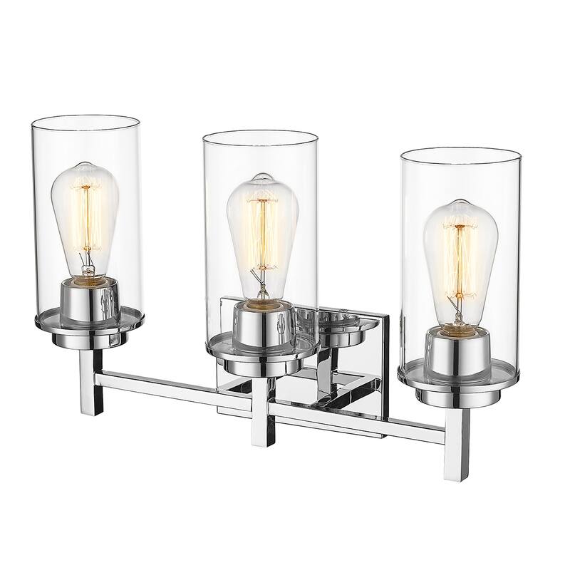 Millennium Lighting Janna Vanity Light with Clear Glass Shades