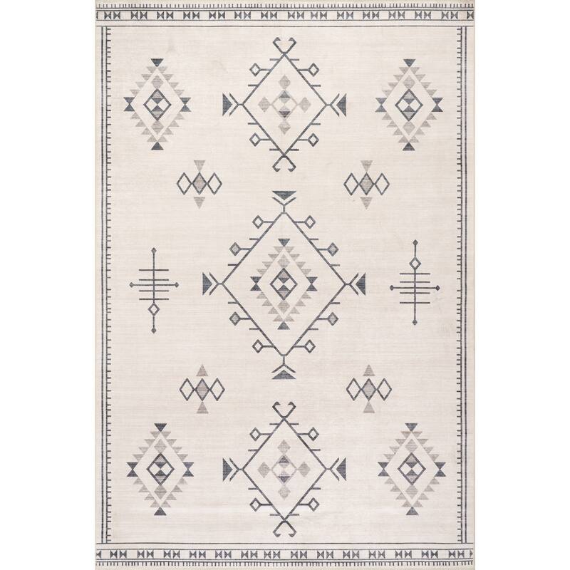 Nuloom Shenai SplashGuard Machine Washable Area Rug