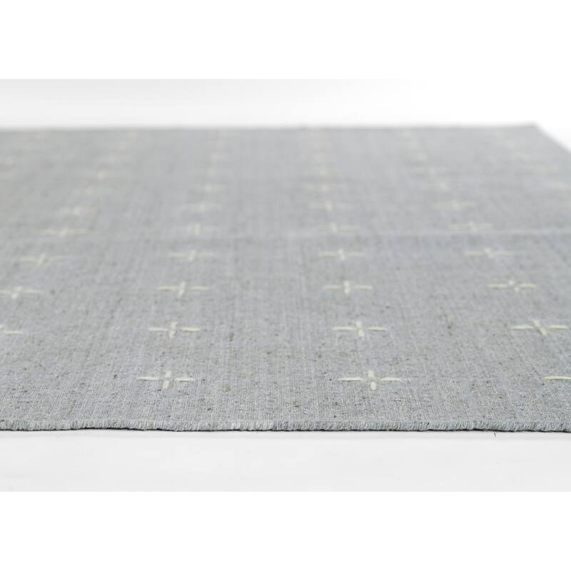 Momeni Oliver Geometric Wool and Polyester Hand Loomed Area Rug