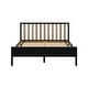 preview thumbnail 21 of 20, Max and Lily Scandinavian Queen-Size Bed with Slatted Headboard