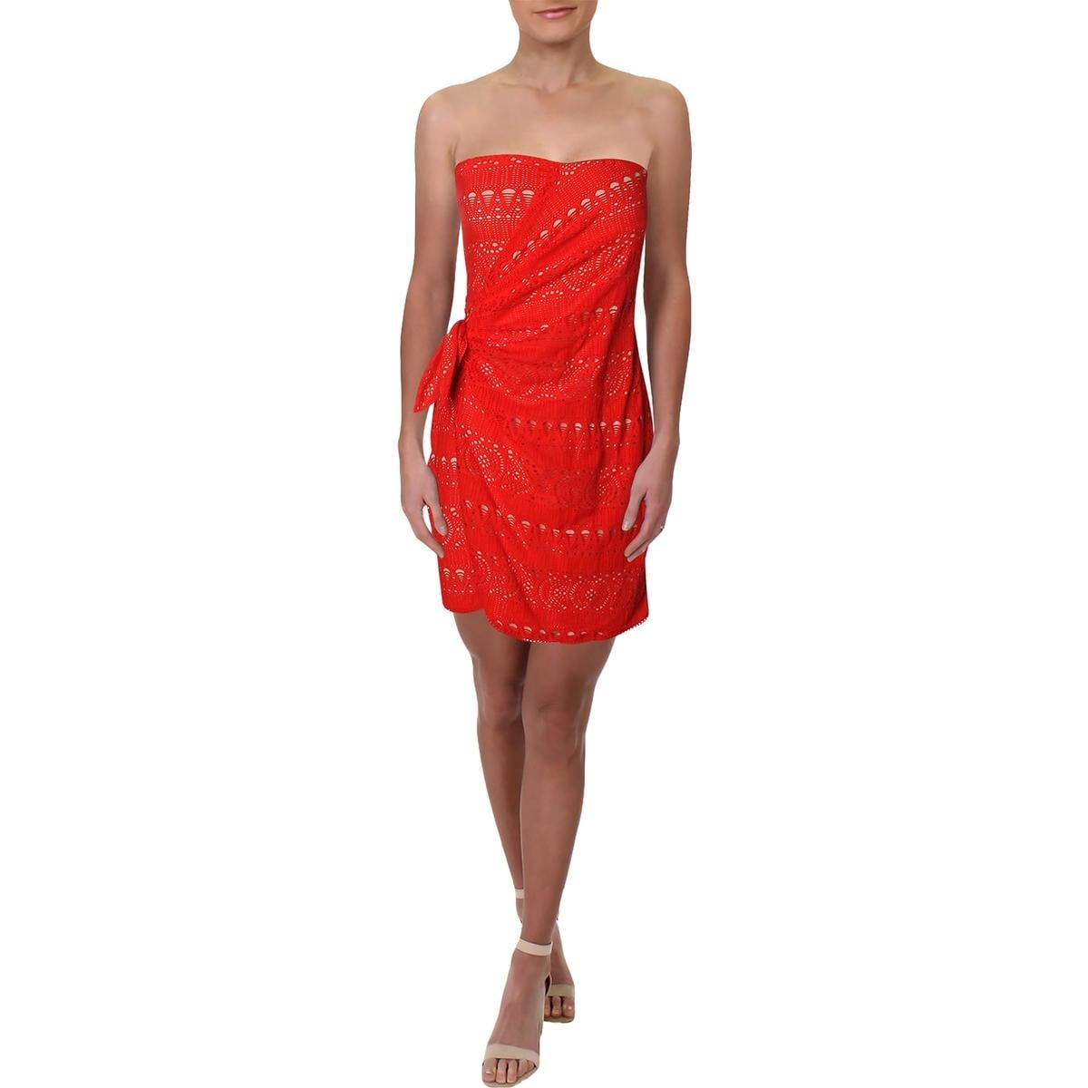 free people strapless dress
