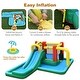 preview thumbnail 20 of 18, Slide Water Park Climbing Bouncer Pendulum Chunnel Game without Air-blower - Multi - 185" x 145.5" x 75" (L x W x H)