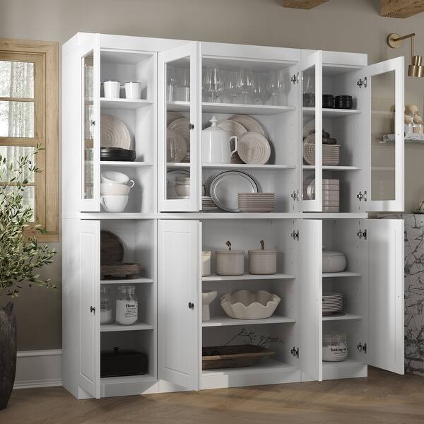 91 X 18 X 32 White Glass Steel Buffet 91 X 18 X 32 White Glass Steel Buffet