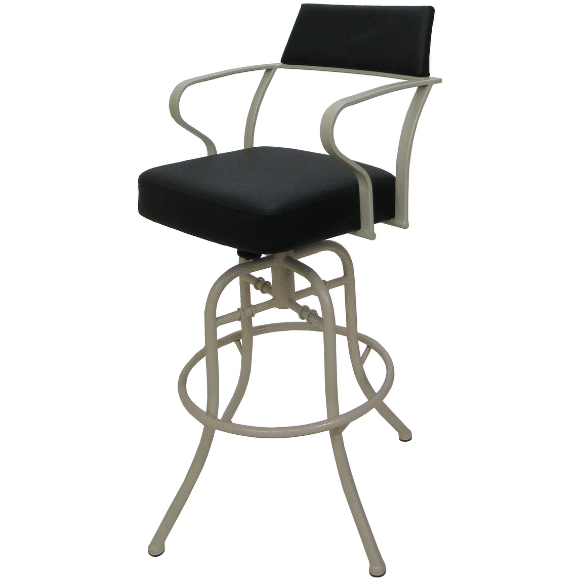 Swivel tilt bar stools with sale arms