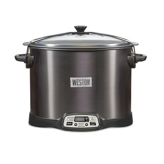 Weston 2-in-1 XL Indoor Smoker & 10-Quart Slow Cooker