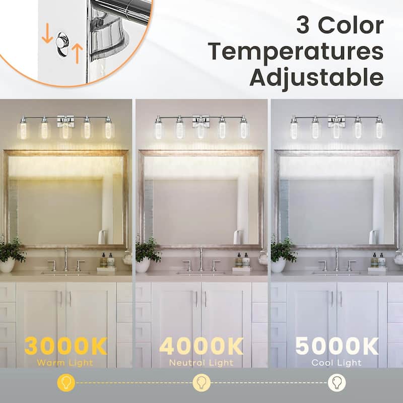 23.4W 5-Light LED Vanity Lighting Fixture