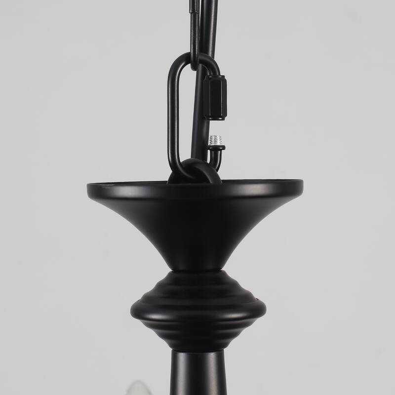 8-Light 28.34 in. Traditional Chandelier for Kitchen Living Room