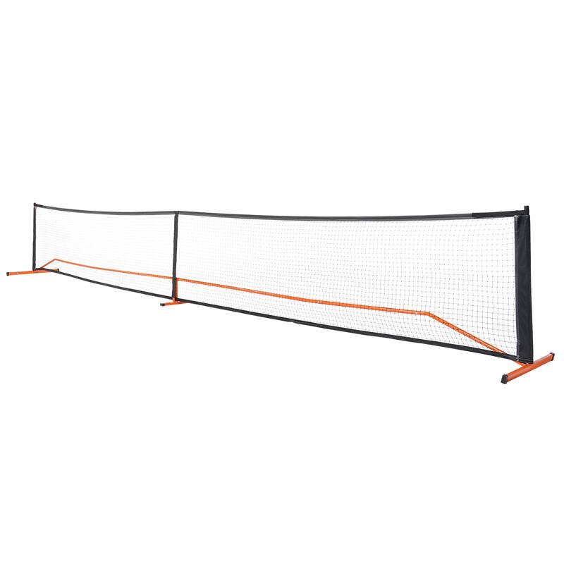 22 Feet Regulation Portable Pickleball Net Set with Carrying Bag and Balls Paddles