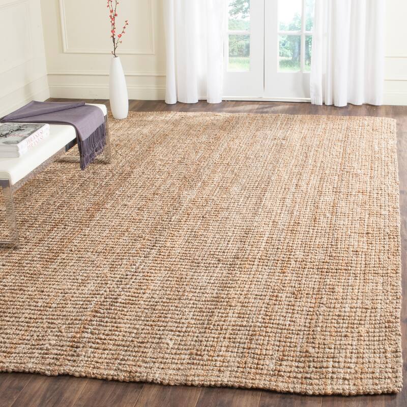 SAFAVIEH Jerneja Handmade Solid Chunky Jute Area Rug