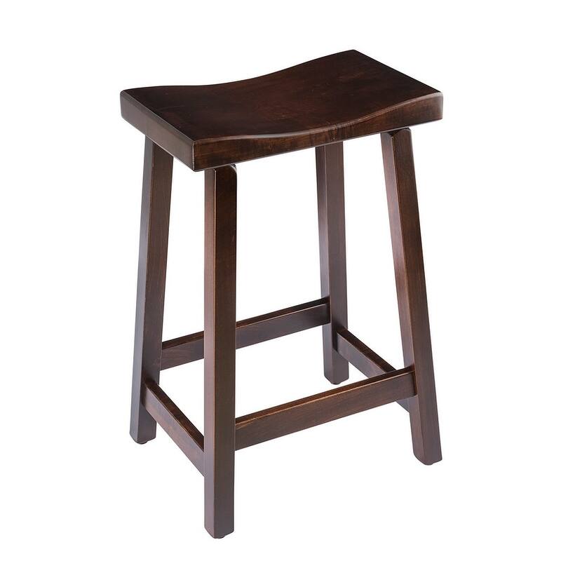Amish Made Maple Wood Urban Bar Stool - Rich Tobacco - Counter Height