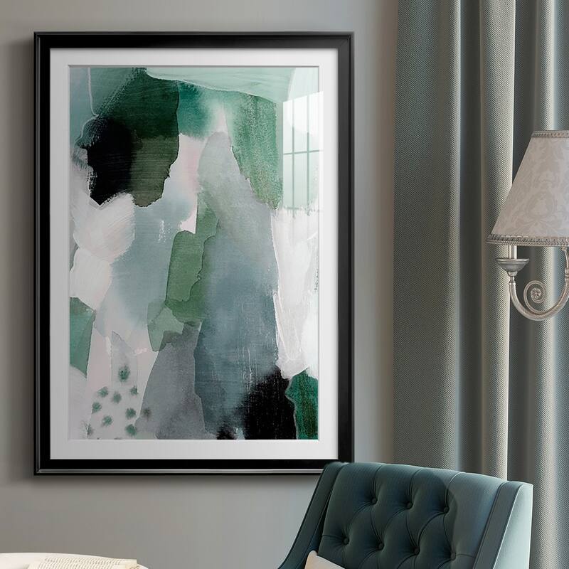 Turquoise Waters I Premium Framed Print - Ready to Hang