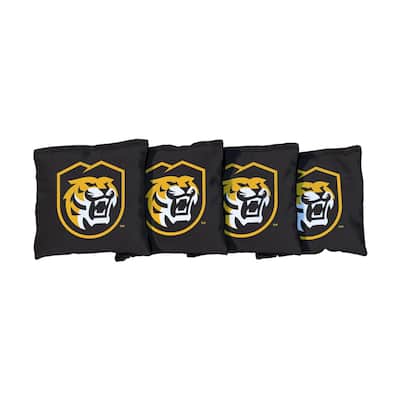 Colorado College Tigers Black Cornhole Bags