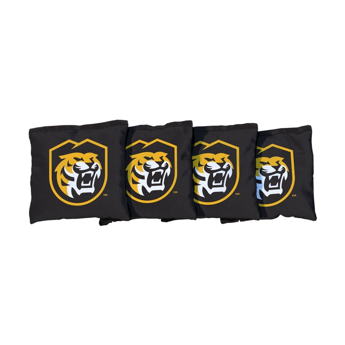 Colorado College Tigers Black Cornhole Bags