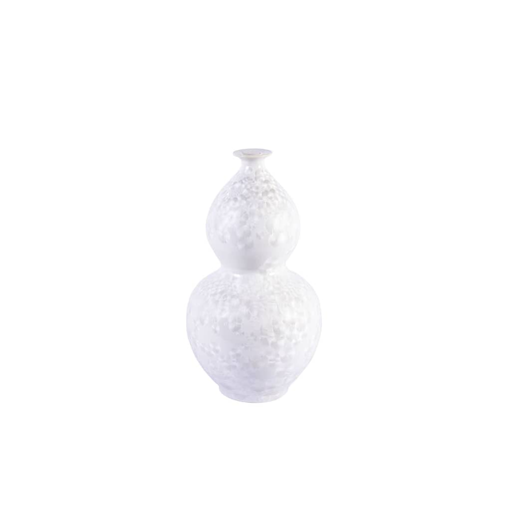 Crystal Shell Gourd Floor Vase