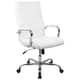 Option White LeatherSoft/Chrome Frame