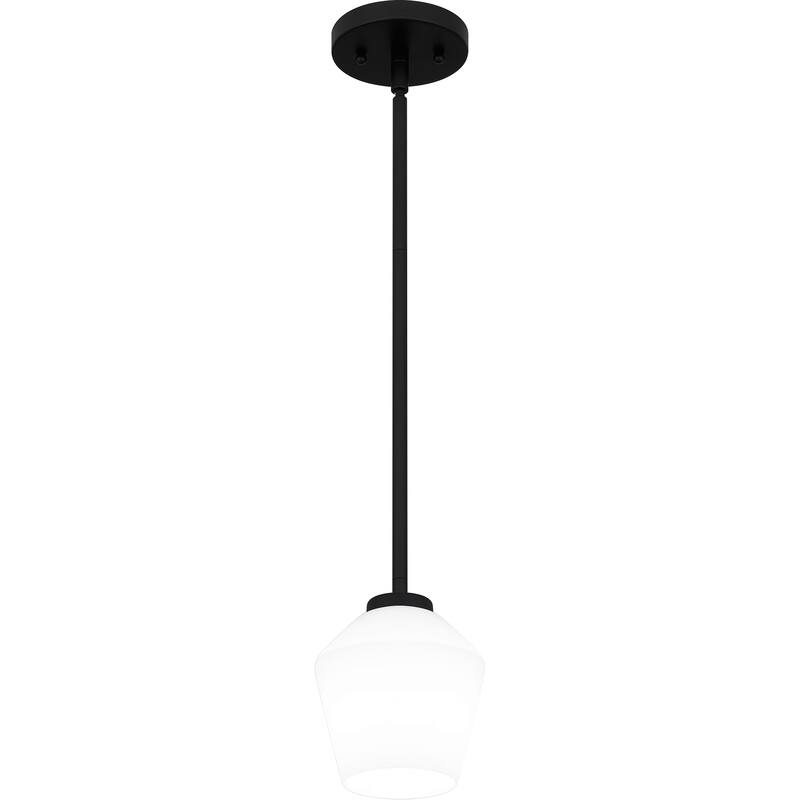 Nielson 1-Light Matte Black Mini Pendant Light
