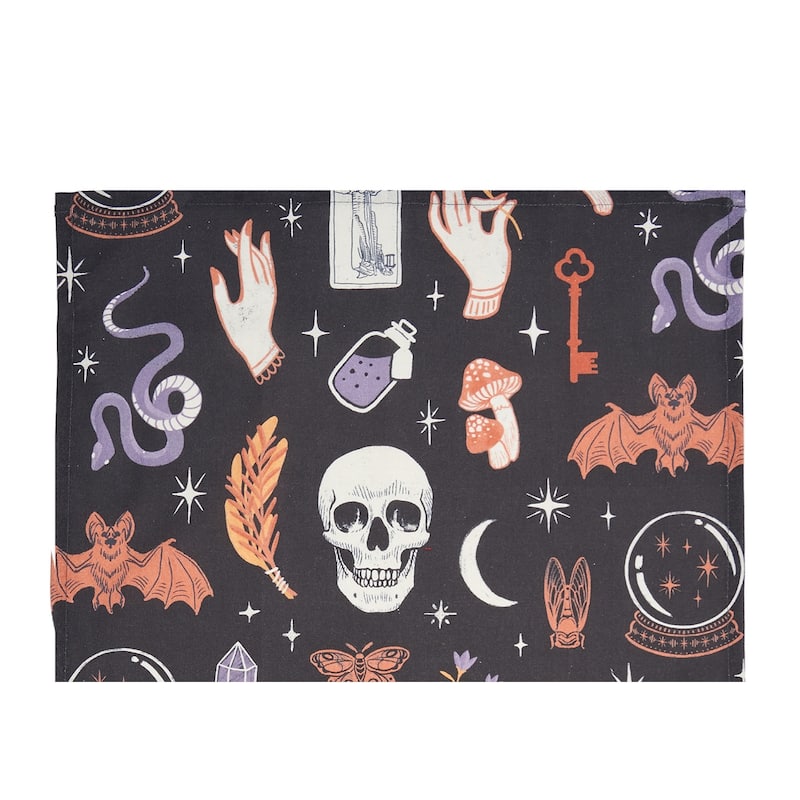 Spooky Magic Halloween Kitchen Towel