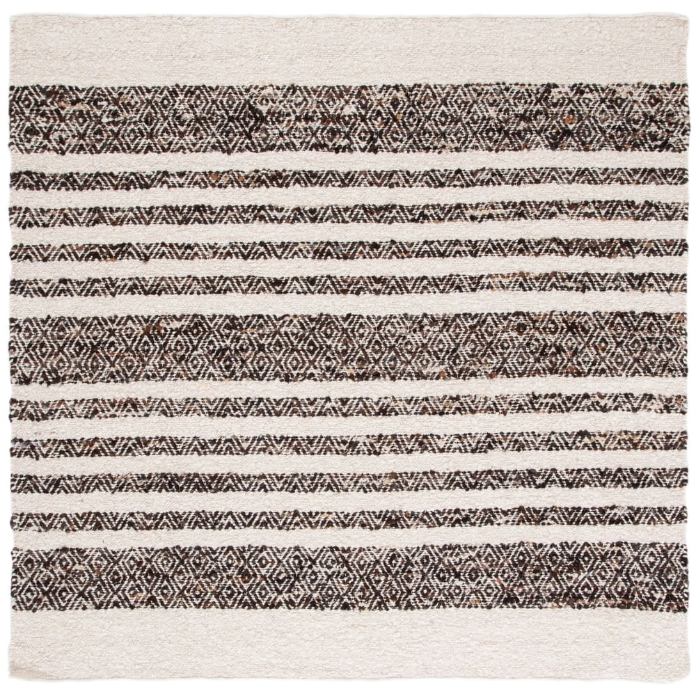 SAFAVIEH Handmade Natura Anneke Stripe Wool Rug