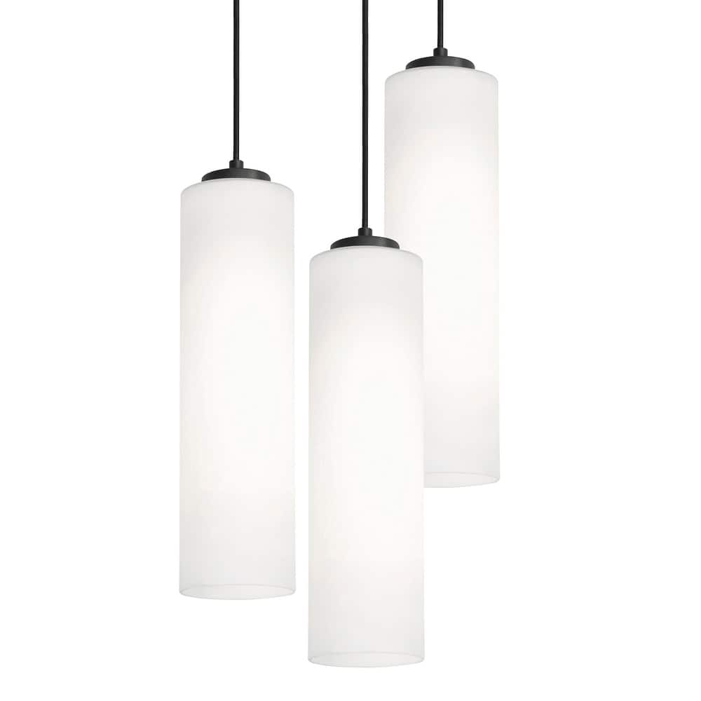 AFX LEOP0412MBRND3 Leo 3 Light 18" Wide Multi Light Pendant