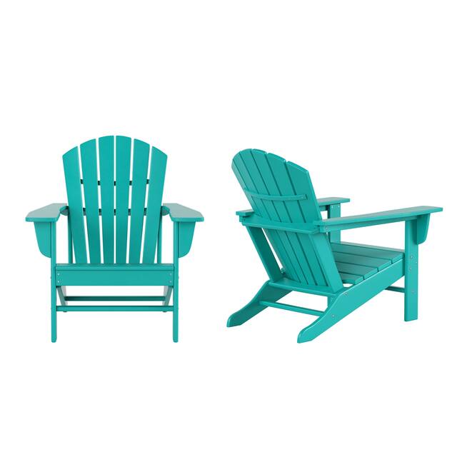 Laguna Classic Outdoor Adirondack Chair (Set of 2) - Turquoise