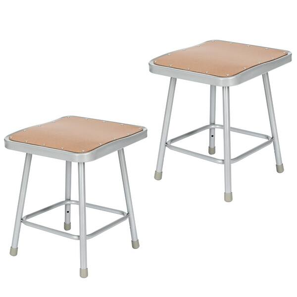 Hampden Furnishings (2 Pack) Clint Collection Steel Frame Square ...