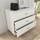 preview thumbnail 3 of 8, Timechee 3 Drawer 31.5" W Dresser Chest Top Watch Storage Sidetable