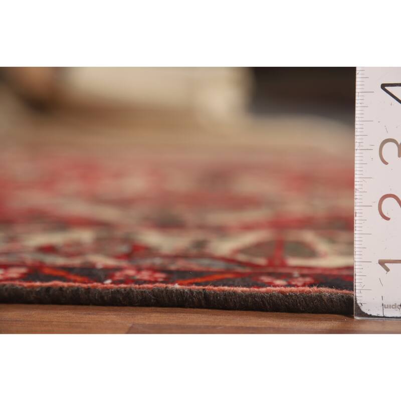 Red Bakhtiari Persian Area Rug Hand-Knotted Wool Carpet - 4'11" x 7'1"