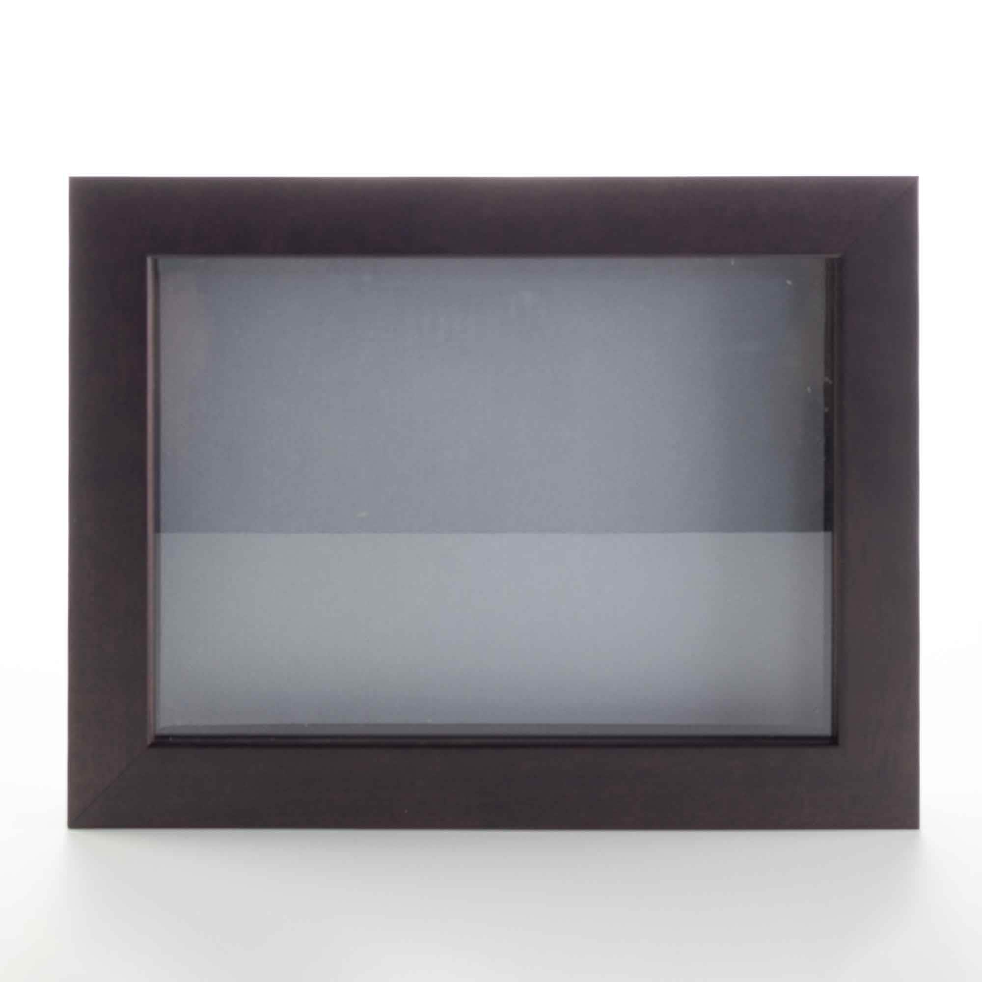 Dark Brown 8x8 Wood Shadow Box with Silver Acid-Free Backing - With 5/8  Usable Depth - With UV Acrylic & Hanging Hardware - Bed Bath & Beyond -  38021246