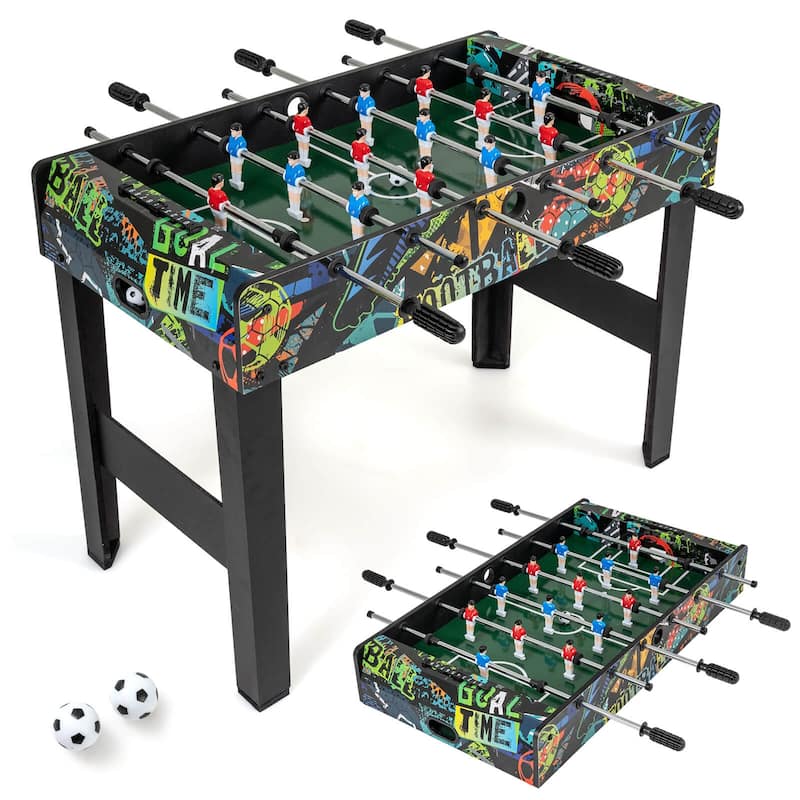 Costway 37" Mini Foosball Table 2-in-1 Game Table with Detachable Legs - See Details