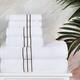 Turkish Cotton 6 Piece Absorbent Heavyweight Towel Set by Superior - Latte