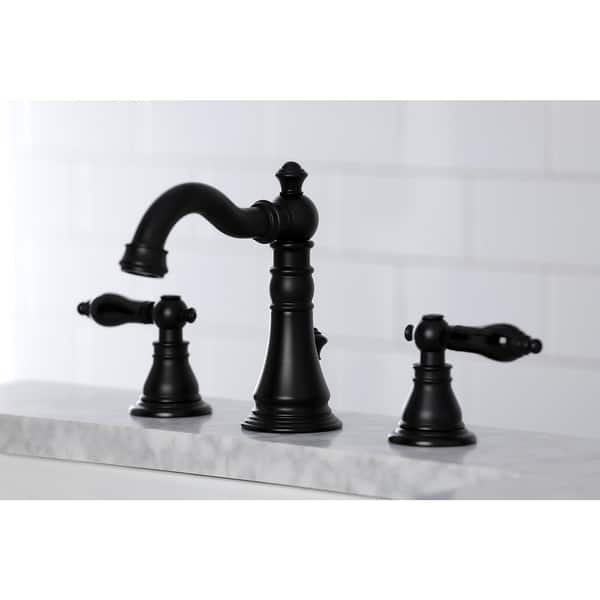 slide 2 of 50, Duchess 8 in. Widespread Bathroom Faucet Matte Black