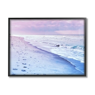 Stupell Dawn Break Shoreline Framed Giclee Art Design by Christine ...