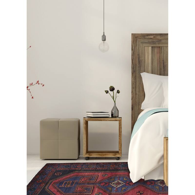 ECARPETGALLERY Hand-knotted Konya Anatolian Red Wool Rug - 4'6 x 8'4