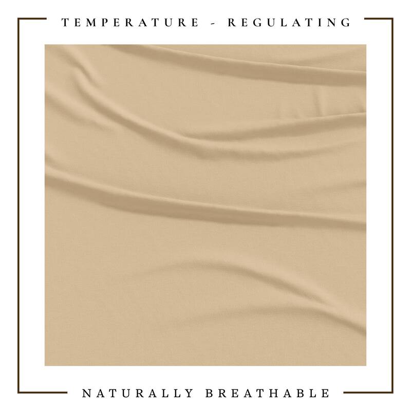 Linery & Co. Heathered Melange Cotton Jersey Knit Sheet Set