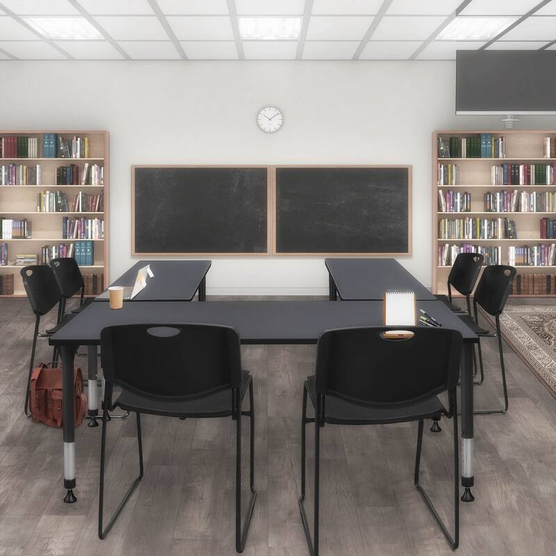 Kee 60" x 24" Height Adjustable Classroom Table