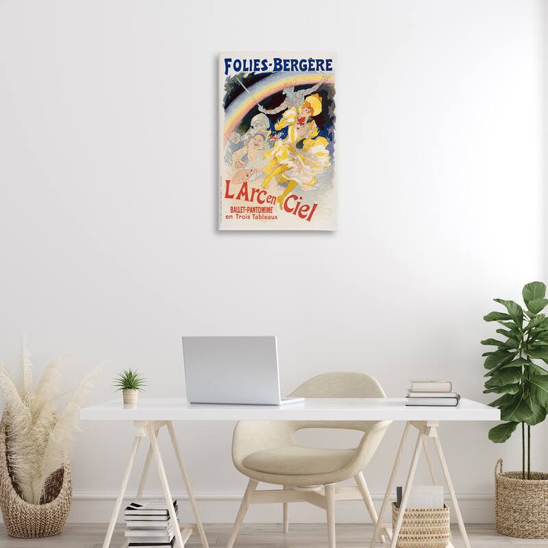 Stupell Great Bullfight Antique Advertisement Canvas Wall Art Design By Marcus Jules