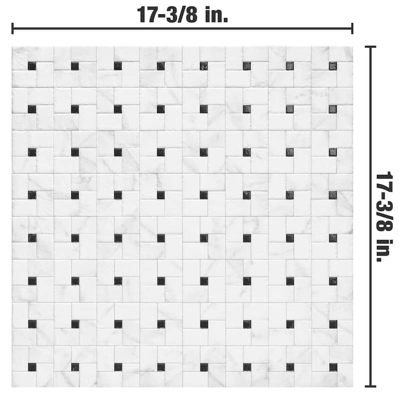 Merola Tile Domitia Cordoba 17-3/8" x 17-3/8" Porcelain Floor and Wall Tile