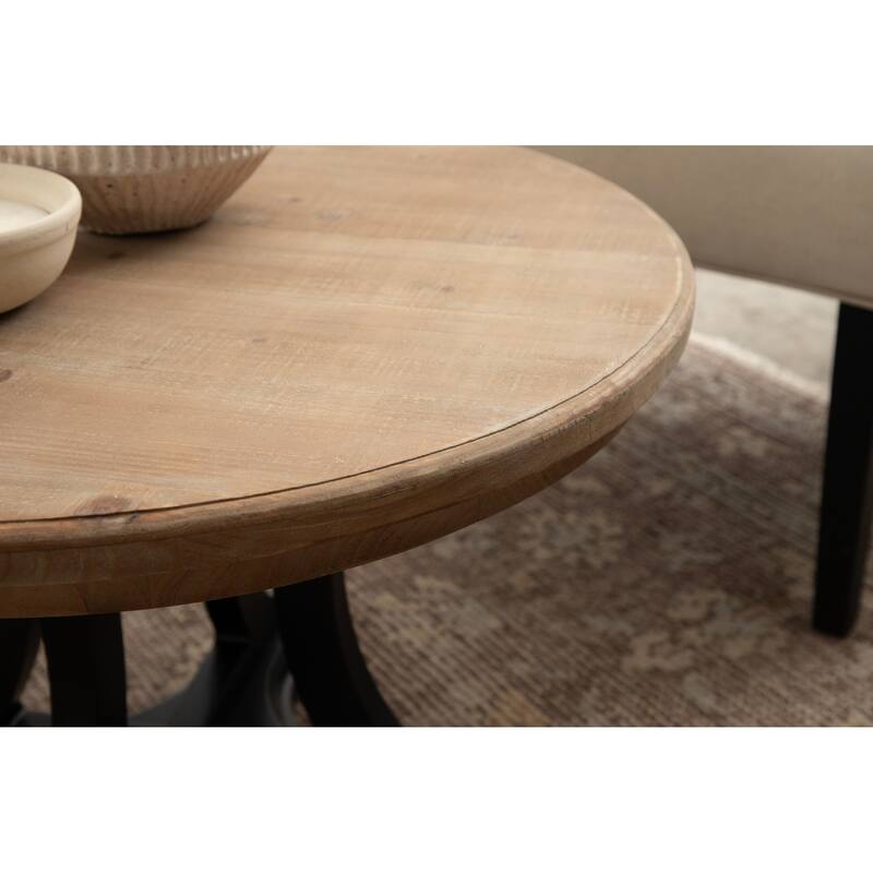 Kate and Laurel Linsley Wood Coffee Table