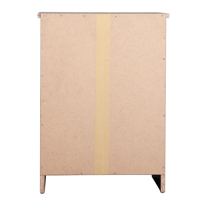 Modern 18-in Single-Drawer Wood Nightstand with Metal Hand Held and Open Rack