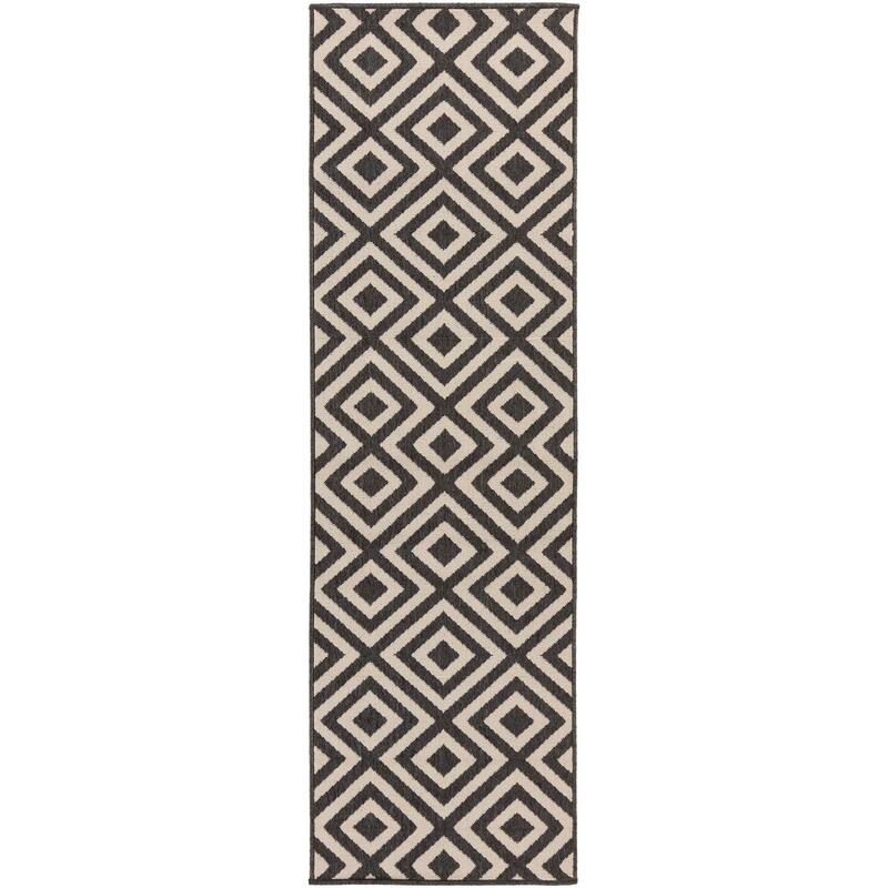 Livabliss Alvise Transitional Geometric Indoor/ Outdoor Area Rug
