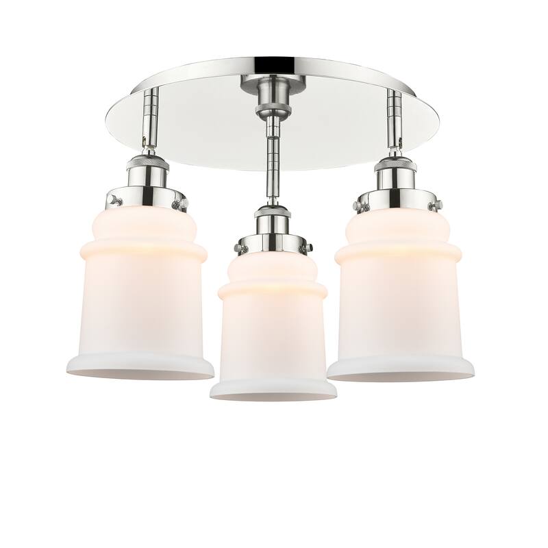 Innovations Lighting Canton - 3 Light 18" Flush Mount