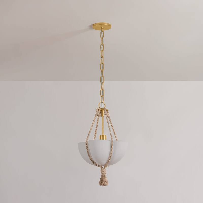 Hudson Valley Lighting 1013 Amberley 12" Wide Mini Pendant with Matte