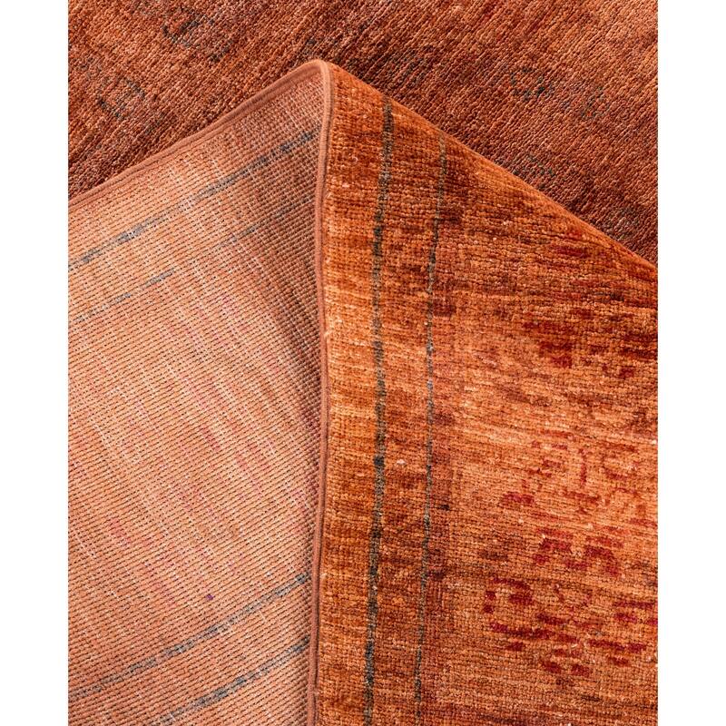 Overdyed One-of-a-Kind Hand-Knotted Area Rug - Pink - 6' 2" x 8' 4"
