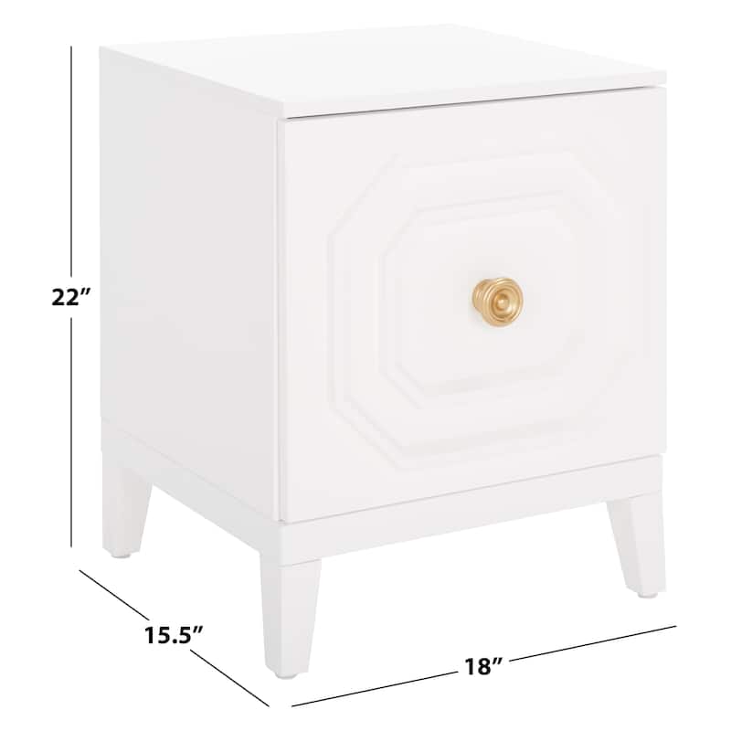 SAFAVIEH Sydnee 1-Door Nightstand