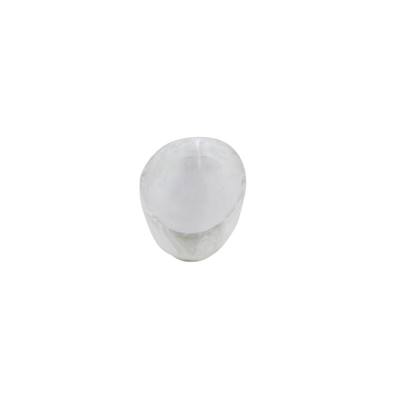 Porcelain Ceramic Indoor Outdoor Planter - Set of 2 White - CosmoLiving by Cosmopolitan