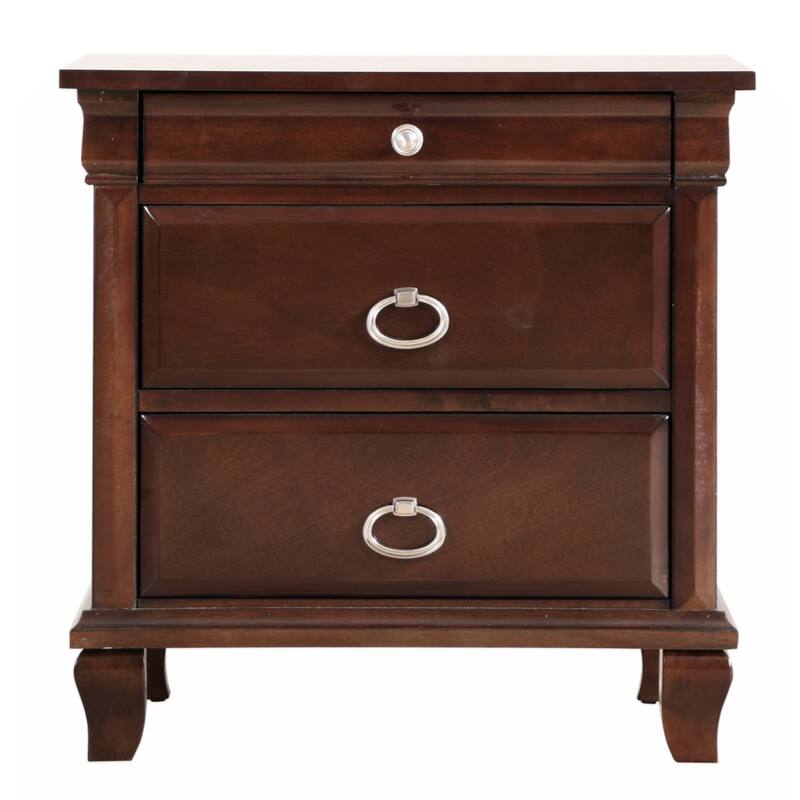 Glory Furniture Triton Nightstand , Cappuccino