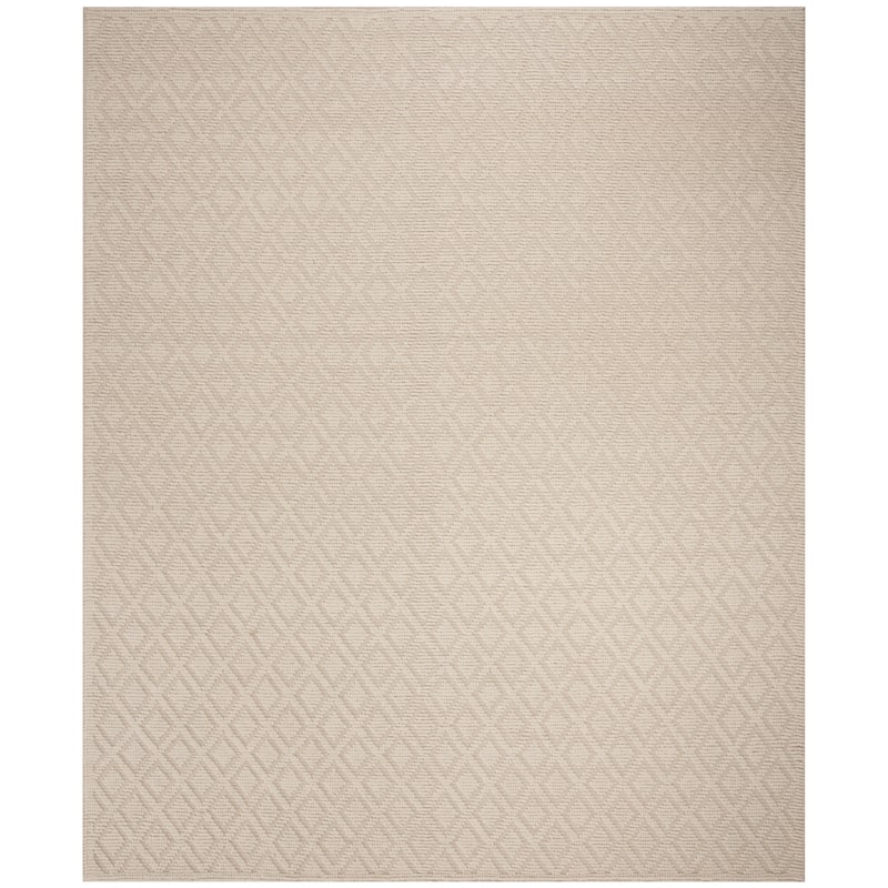 SAFAVIEH Handmade Vermont Latrice Wool Rug - 11' x 15' - Ivory