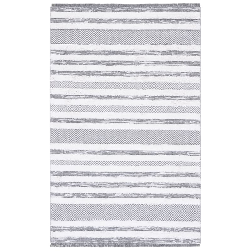 SAFAVIEH Augustine Zoulikha Stripe Fringe Rug