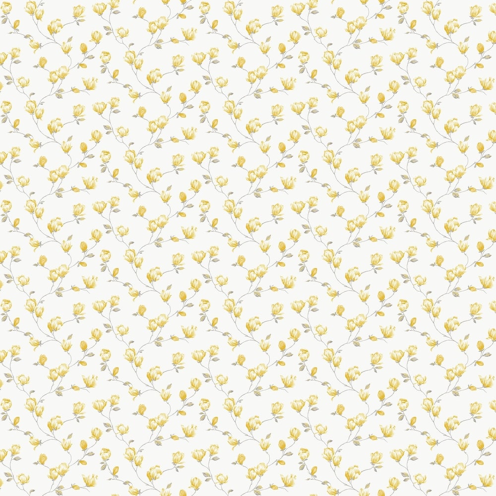 Galerie Wallcoverings Miniatures 3 Collection Mini Magnolia Matte Finish Vinyl on Non-woven Wallpaper Roll