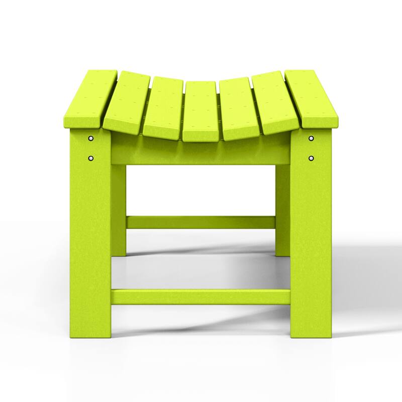 Polytrends Laguna Hdpe All Weather Outdoor Patio 48" Bench